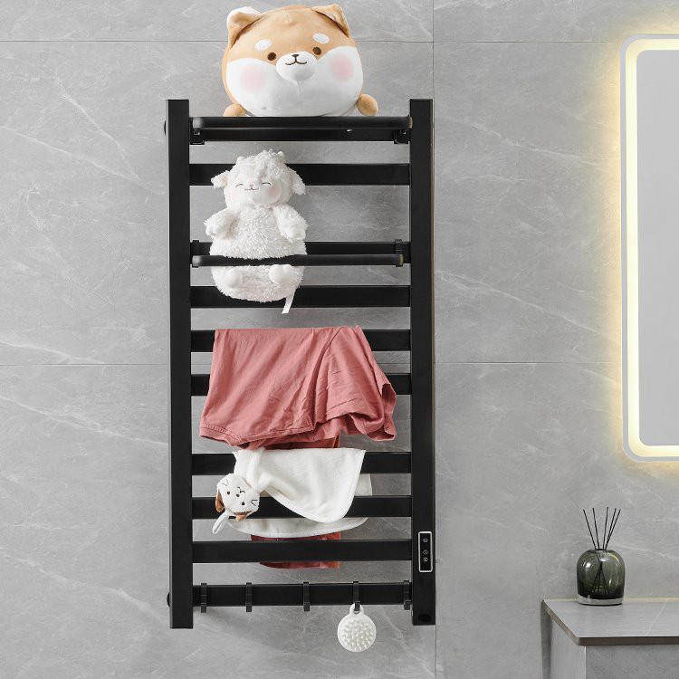Electric Bathroom Towel Rail With Timer