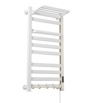 Suport electric curbat pentru prosoape cu termostat
